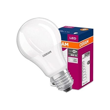 7 Adet Osram 8,5W Led Ampul E27 Duy 6500K - Beyaz Işık