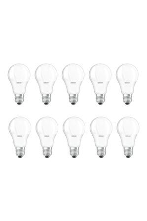 10 Adet Osram 8,5W Led Ampul E27 Duy 6500K - Beyaz Işık