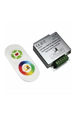 K2 216W 12V 18A Uzaktan Kumandalı Rgb Led Kontrol Paneli KLD102