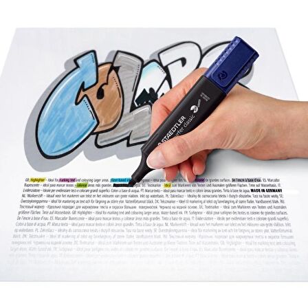 Textsurfer Classic Işaretleme Kalemi SİYAH- BLACK HIGHLIGHTER