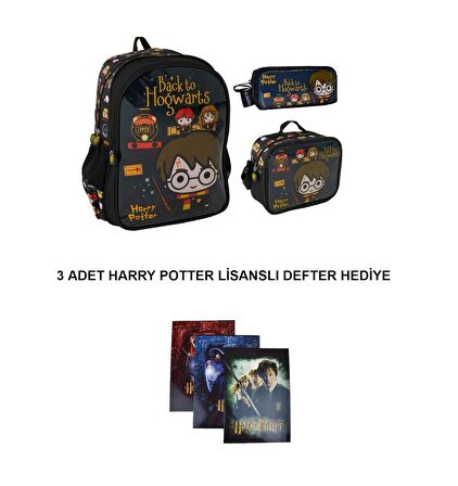 Harry Potter  Okul Çantası Seti (6 PARÇA)