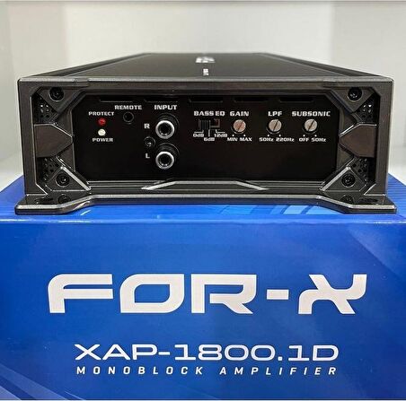 For-x XAP-1800.1D Monoblock Subwoofer Amfisi