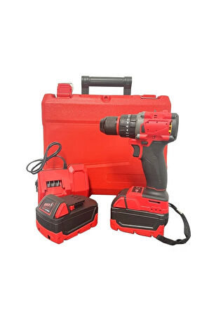 36 VOLT 5 AH KÖMÜRSÜZ DARBELİ MATKAP VİDALAMA ÇİFT AKÜLÜ