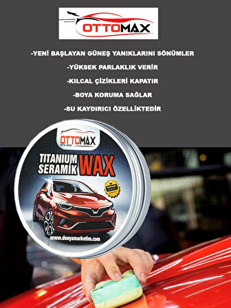 Ottomax Seramik WAX 200 ML Seramik Etkili WAX