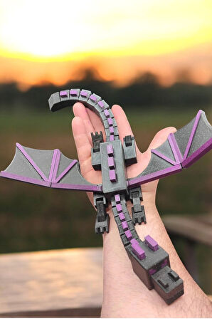 Minecraft Ender Dragon Figürü Ejderha