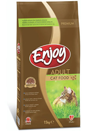 Enjoy Tavuklu Yetişkin Kedi Maması 15 Kg