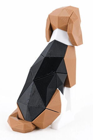 Köpek (Dog) Mıknatıslı 3D Yapboz Puzzle Çevre Dostu Eğitici Oyuncak