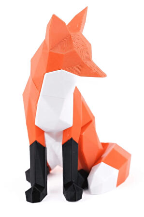 Tilki (Fox) Mıknatıslı 3D Yapboz Puzzle Çevre Dostu Eğitici Oyuncak