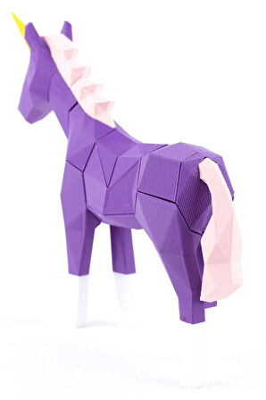 Unicorn Mıknatıslı 3D Yapboz Puzzle Çevre Dostu Eğitici Oyuncak