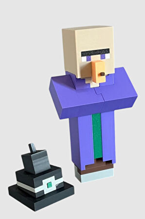 Minecraft  Witch Cadı Figür Dekoratif Obje