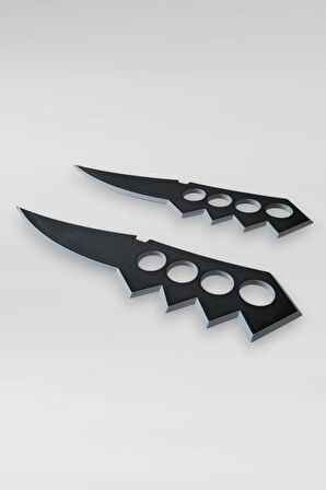 Asuma Sarutobi Çakra Chakra Blade Bıçak Anime Figür Naruto 26 cm 2 Adet