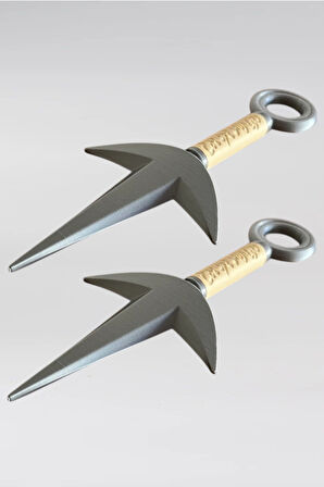 2 Adet Klasik Ninja Hareketli Minato Kunai Anime Figür Naruto Rulmanlı 17 cm