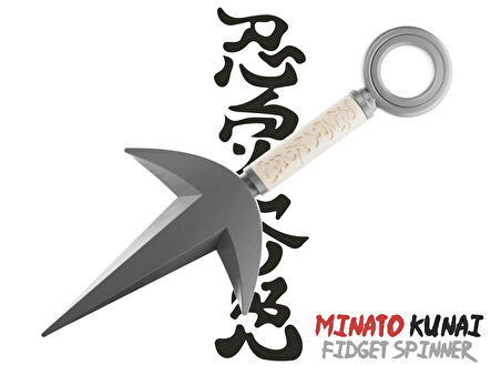 2 Adet Klasik Ninja Hareketli Minato Kunai Anime Figür Naruto Rulmanlı 17 cm