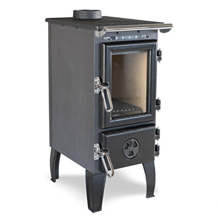 Çalışkan 304 Tuğlalı Mini Şömine Soba