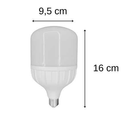 Chn 30w Büyük Boy 6500K Beyaz Işık E27 Led Tasarruflu Ampül
