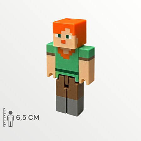 Minecraft End Seti Enderman Steve Alex ve Ender Dragon