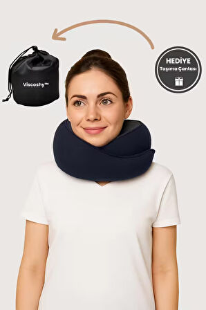 Viscoshy Seyahat Yastığı Lacivert