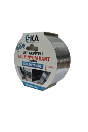 Yapışkanlı Lif Takviyeli Alüminyum Bant 48mmx10m