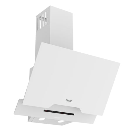 Ferre D064 Beyaz Ultra Sessiz SilentArt  60 cm Ankastre Davlumbaz