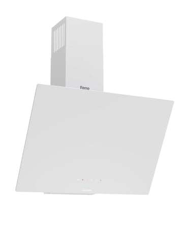 Ferre D078 Beyaz Ultra Sessiz SilentArt  60 cm Ankastre Davlumbaz