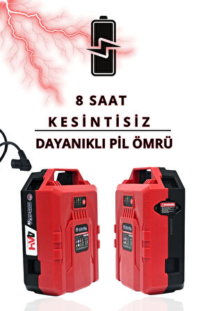 IŞKIN ALMA FİLİZ ALMA MAKİNESİ FINDIK ALTI 1.2 KG 21 VOLT 15 AMPER AKÜLÜ KÖMÜRSÜZ