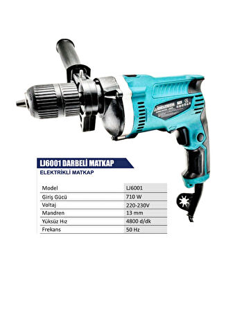 Germany Style İbeltech JL6001 13 mm Elektrikli Darbeli Matkap