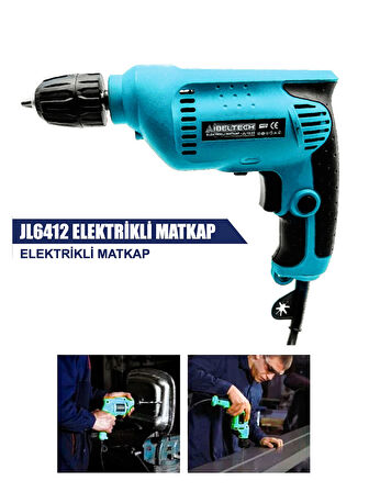 Germany Style İbeltech JL6412 10 Mm 450 Watt Elektrikli Matkap