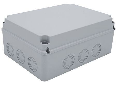 Çetinkaya 310x230x130 Kendinden Kırmalı Sıva Üstü Buat Opak ABS ÇP 1254