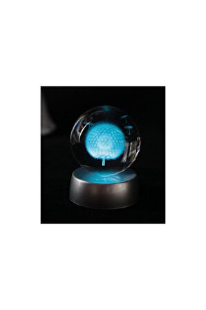 Dekoratif Ofis Hediyesi 3 Lü Masa Üstü Seti Newton Balans Kum Saati Led Işıklı Karahindiba Küre Set