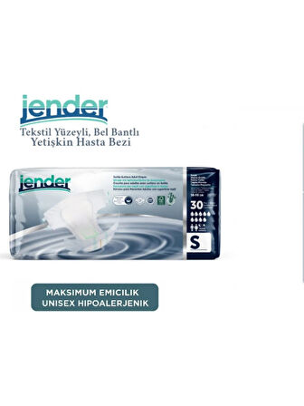 JENDER BELBANTLI HASTA BEZİ SMALL KÜÇÜK BOY 30 LU