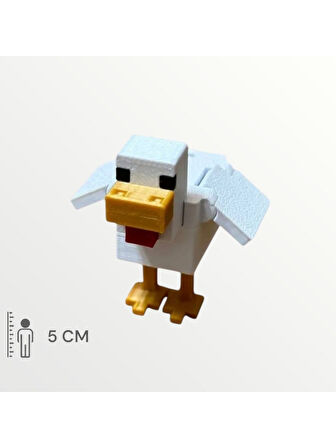 Minecraft PixelZoo Seti Koyun İnek Keçi Tilki Tavuk At