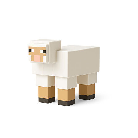 Minecraft Sheep Seti Pembe Koyun Mavi Koyun Beyaz Koyun