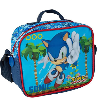 Erkek Çocuk Ilkokul Çantası Seti / Ellaboni Sonic Okul Çantası Seti