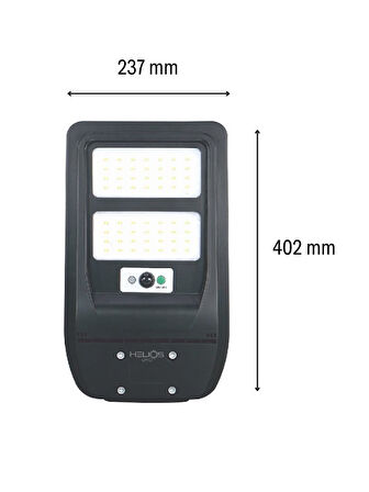 Huzur Elektrik Solar Led Sokak Armatürü 200w Ip65 Beyaz Işık 