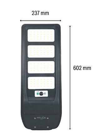 Huzur Elektrik Solar Led Sokak Armatürü 400w Ip65 Beyaz Işık 
