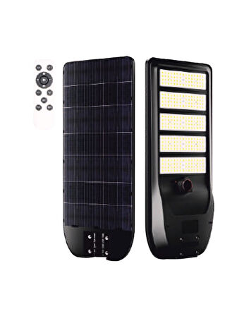 Huzur Elektrik Solar Led Sokak Armatürü 1000w Ip65 Beyaz Işık 