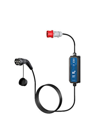 Huzur Elektrik 22kw 32A 5m Kablolu Portatif Taşınabilir EV Araç Şarj Cihazı