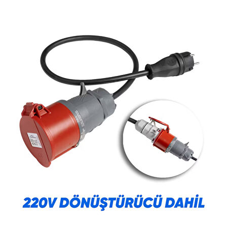 Huzur Elektrik 22kw 32A 5m Kablolu Portatif Taşınabilir EV Araç Şarj Cihazı