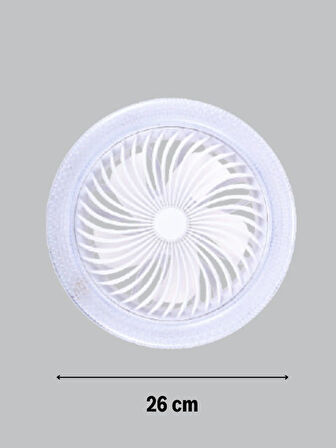 Hzr Fanlı Uzaktan Kumandalı Led Ampul E27 40w