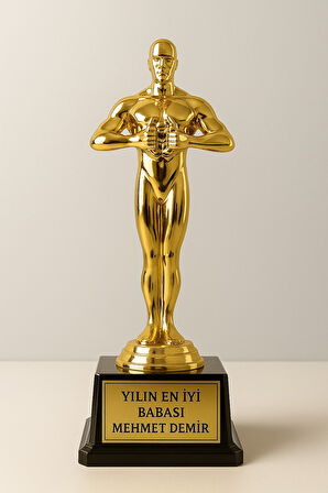 Sevgiliye Eşe En İyi Babaya Sevdiklerinize Hediye İsime Kişiye Özel Ödül Biblo Yılın En İyi Babası