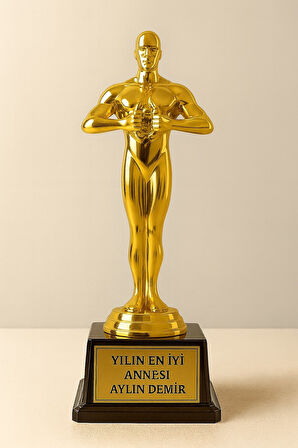 Sevgiliye Eşe En İyi Anneye Sevdiklerinize Hediye İsime Kişiye Özel Yılın En İyi Annesi Ödül Biblo