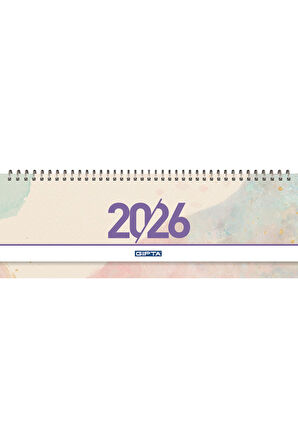 2026 Masa Takvimi 12x33 (504-BTK)