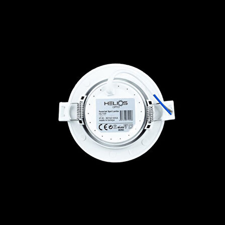 Helios Opto 5W Plastik Beyaz Kasa Yuvarlak Spot 3000K Günışığı HS 1209
