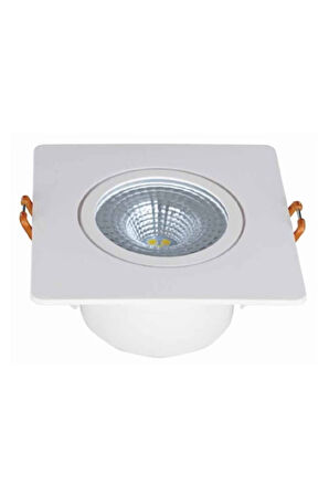 K2 5W 3000K Günışığı Işık Kare Smd Downlight Dob Lensli Spot Armatür KDL108-G