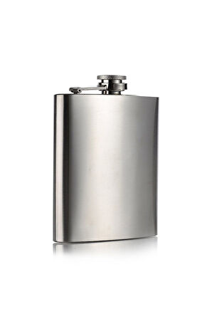 Sevgiliye Eşe Özel Anlamlı Unutulmaz Vip Hediye Cep Matarası 9 Oz Paslanmaz Çelik Matara Gri 266 Ml