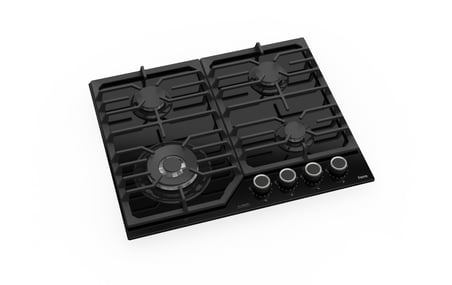 FERRE NT025/WFA KADEMELİ 60 WOK SİYAH ANK OCAK