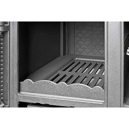 TDS Mercan Çift Kat Fırınlı Döküm Şömine Soba