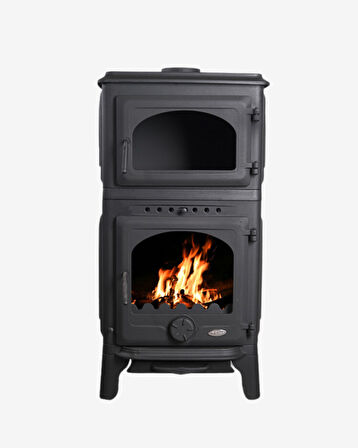 TDS İnci Fırınlı Kapalı Döküm Şömine Soba