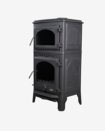 TDS İnci Fırınlı Kapalı Döküm Şömine Soba