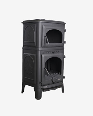 TDS İnci Fırınlı Kapalı Döküm Şömine Soba